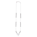 Load image into Gallery viewer, 925 Sterling Silver Infiniti Charm Beaded Mangalsutra for Women - Taraash