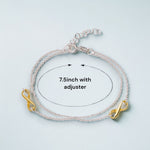 Load image into Gallery viewer, 925 Sterling Silver Intertwined Chains Infinity Bracelet Gift for Womens / Girls - Taraash
