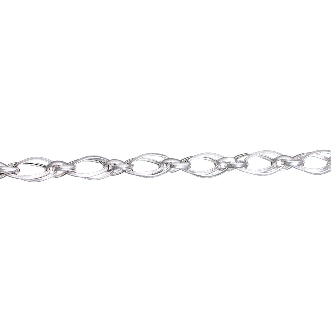 925 Sterling Silver Link Chain Bracelet For Mens - Taraash
