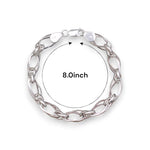 Load image into Gallery viewer, 925 Sterling Silver Link Chain Bracelet For Mens - Taraash