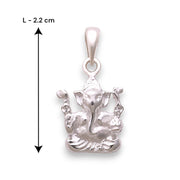 925 Sterling Silver Lord Ganesha Pendant For Men And Women - Taraash
