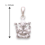 925 Sterling Silver Lord Ganesha Pendant For Men And Women - Taraash