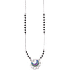 Load image into Gallery viewer, 925 Sterling Silver Mangalsutra with Peacock Pendant for Women - Taraash