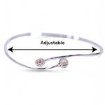 Load image into Gallery viewer, 925 Sterling Silver Mother of Pearl Bangle For Girls/Women - Taraash
