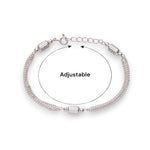 Load image into Gallery viewer, 925 Sterling Silver Multi Chain Link Bracelet for Women - Taraash
