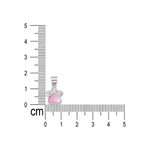 Load image into Gallery viewer, 925 Sterling Silver Pink Mother of Pearl Paw Shaped CZ Pendant for Women - Taraash
