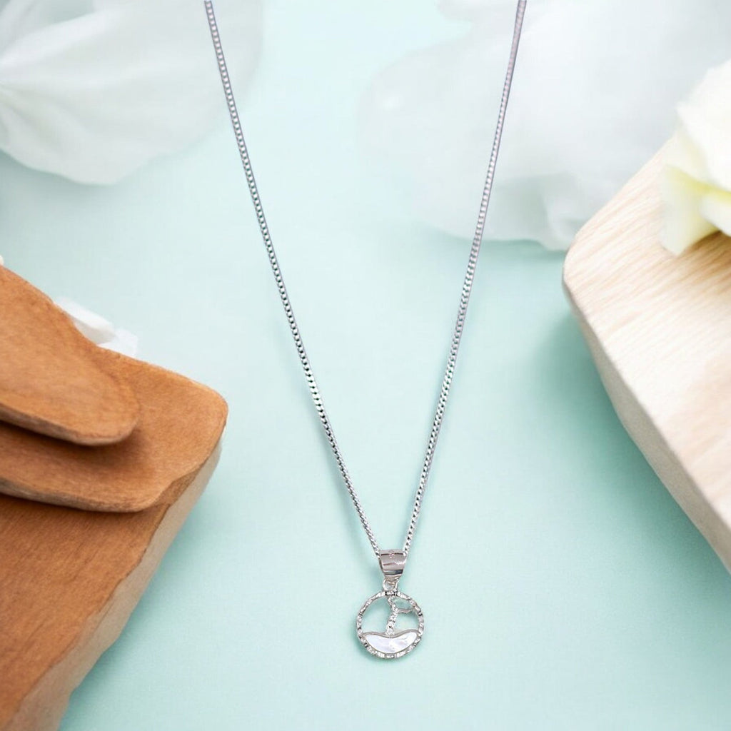 18 Blue Topaz Heart Pendant in Sterling Silver (4.5mm 18 Blue Topaz Heart Pendant in Sterling Silver (4.5mm