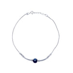 Load image into Gallery viewer, 925 Sterling Silver Protective Evil Eye Chain Anklets for Women - Taraash
