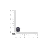 925 Sterling Silver Rectangular Enamel with CZ Stud Earrings for Women - Taraash