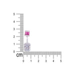 Load image into Gallery viewer, 925 Sterling Silver Rectangular Shape Baguette Stone &amp; CZ Jewellery Set for Women - Taraash
