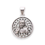 Load image into Gallery viewer, 925 Sterling Silver Sai Baba Antique Pendant For Unisex - Taraash