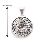 Load image into Gallery viewer, 925 Sterling Silver Sai Baba Antique Pendant For Unisex - Taraash