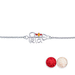 Load image into Gallery viewer, 925 Sterling Silver Shiva Chain Rakhi For Brother - Taraash
