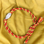 925 Sterling Silver Shree Bracelet rakhi for brother - Taraash