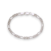 925 Sterling Silver Sparkle Chain Bracelet for Men - Taraash