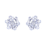 Load image into Gallery viewer, 925 Sterling Silver Timeless Elegance &amp; Contemporary Style CZ Pair of Stud Earrings for Men - Taraash
