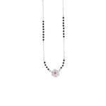 Load image into Gallery viewer, 925 Sterling Silver Traditional Floral Pendant Mangalsutra For Women - Taraash