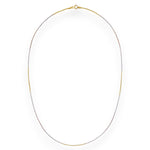 Load image into Gallery viewer, 925 Sterling Silver Tri-Color Compact Chain Women - Taraash
