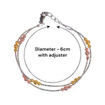 Load image into Gallery viewer, 925 Sterling Silver Twist Bangle with Rose Gold and Gold For Women&#39;s - Taraash
