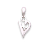 Load image into Gallery viewer, 925 Sterling Silver &quot;V&quot; Letter Cz Pendant For Men And Women - Taraash
