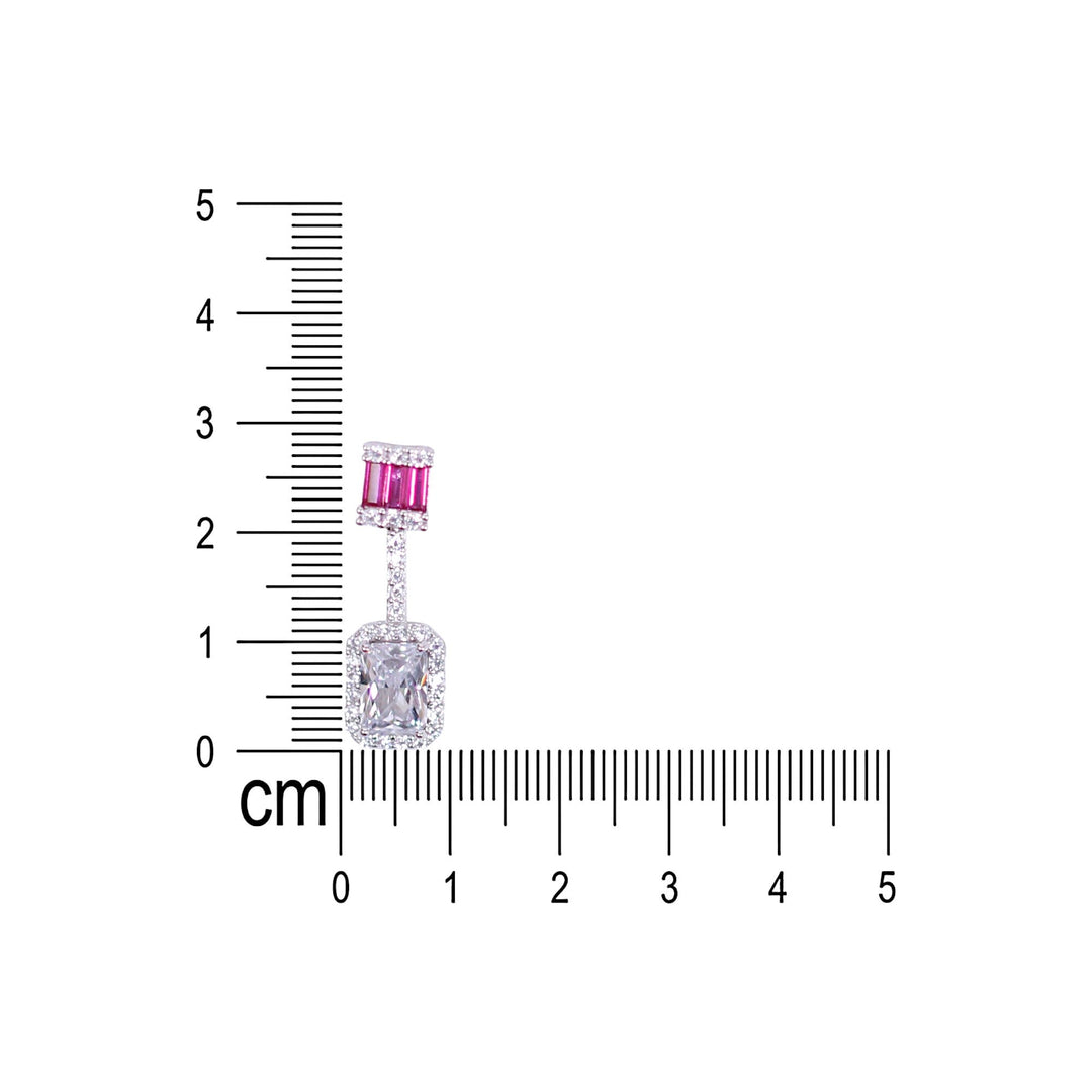 925 Sterling Silver Women's Pendant & Earrings Jewellery Set. - Taraash