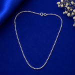 Load image into Gallery viewer, Taraash 925 Sterling Silver Diamond-Cut Bead Ball Chain For Women ABC2006C18IN