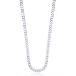 Load image into Gallery viewer, 925 Sterling Silver Curb Design Chain for Men in 20 inches