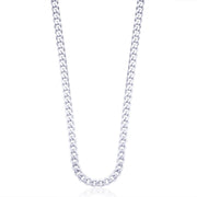 925 Sterling Silver Curb Design Chain for Men in 20 inches
