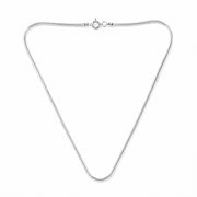 Taraash 925 Sterling Silver Compact Snake Neck Chain For Women ACMO5018IN
