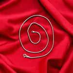 Load image into Gallery viewer, Taraash Sterling Silver Classy Compact Snake Chain For Women ACMR3518IN