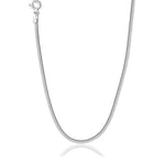 Load image into Gallery viewer, Taraash Sterling Silver Chain With Grooves For Women AF125SQ18IN
