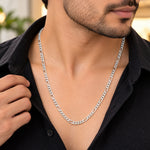Load image into Gallery viewer, Taraash Sterling Silver Chain With Interlinks For Men AFGH1006C20IN