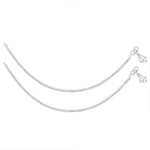 Load image into Gallery viewer, Taraash 92.5 silver anklets for women
