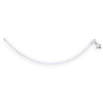 Load image into Gallery viewer, 925 Sterling Silver Plain Chain with Charm Single Anklet for Women
