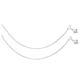 Taraash anklets silver