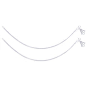 Taraash silver anklets