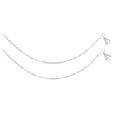 Taraash silver anklets