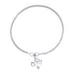 Load image into Gallery viewer, 925 Sterling Silver Curb Chain 10.5 inch Anklets for Women
