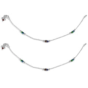 Taraash silver anklet for women pure silver