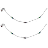 Taraash silver anklet for women pure silver