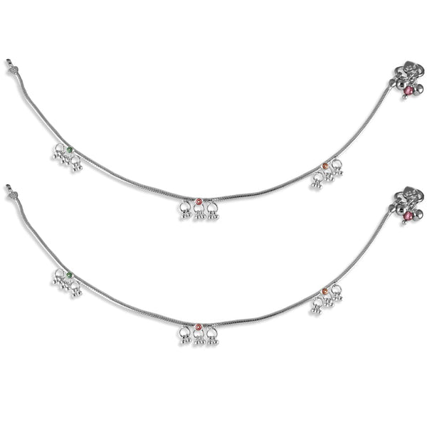Taraash anklets for women of silver