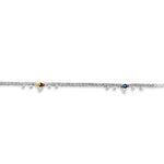 Load image into Gallery viewer, 925 Sterling Silver Box Chain with Ghungroo Traditional Single Anklet for Women