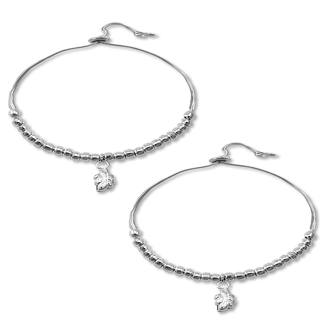 Taraash silver anklets for women pure silver