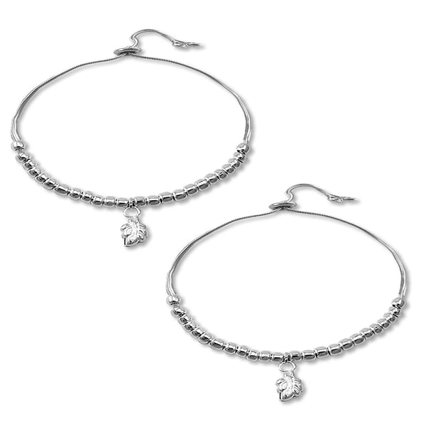 Taraash silver anklets for women pure silver