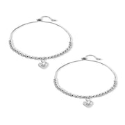 Taraash silver anklets women