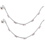 Taraash silver anklet women