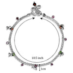 Load image into Gallery viewer, Taraash anklet for women silver