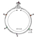 Load image into Gallery viewer, Taraash silver anklets for women pure silver
