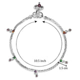 Taraash silver anklets for women pure silver