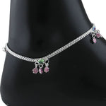 Load image into Gallery viewer, Taraash 92.5 silver anklets for women

